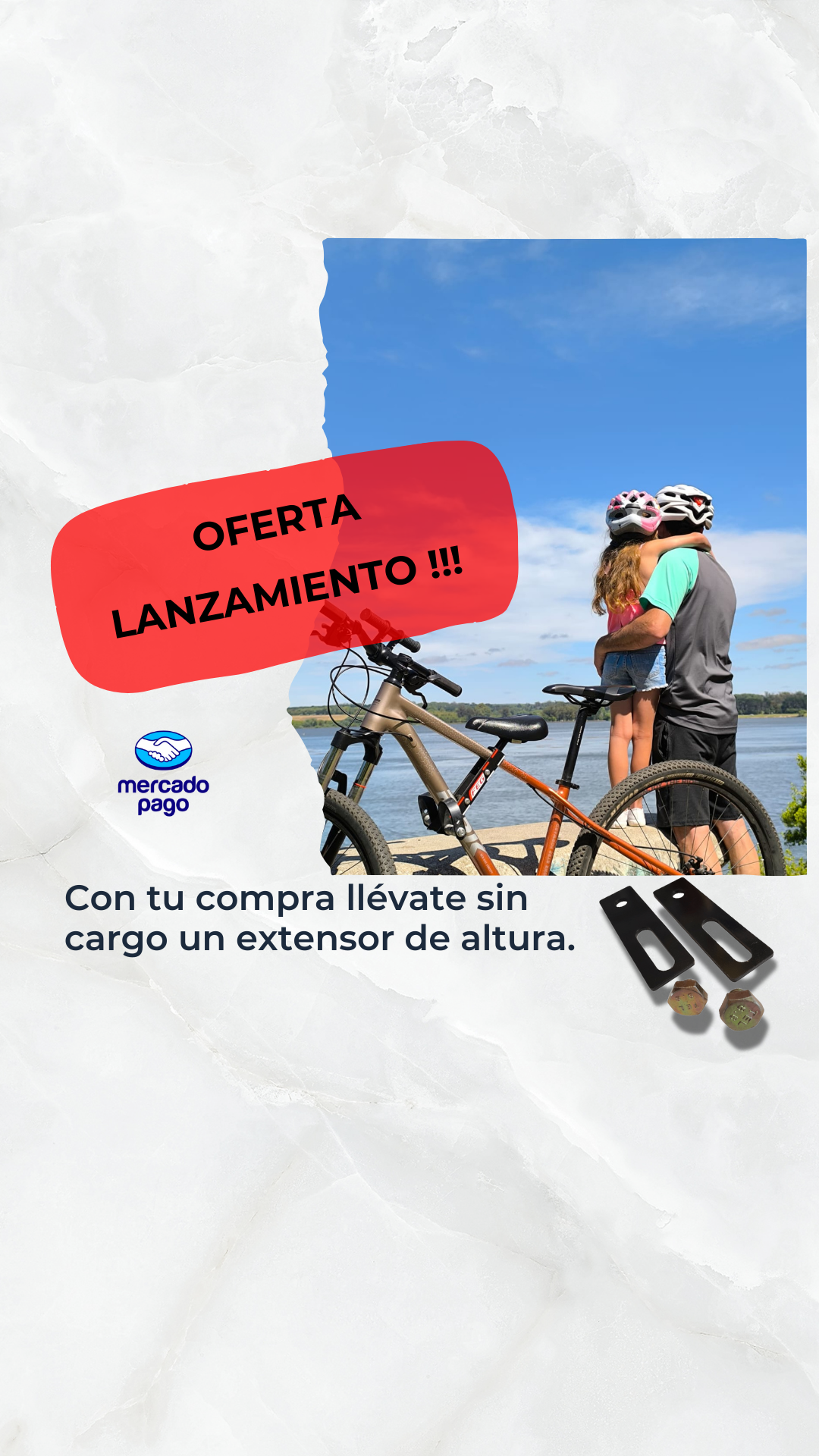 Sillita para bicicleta para niños